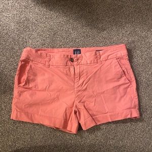 Gap Shorts Pink Size 10 Women’s Relaxed Girlfriend Chino Shorts
